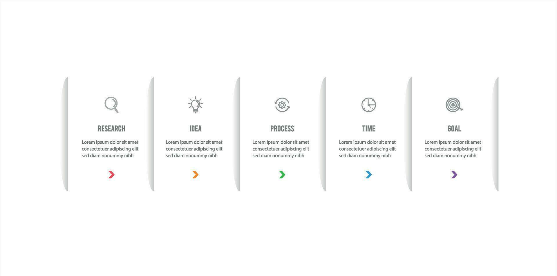 Vector infographic template, vector professional steps infographic. Business Process template