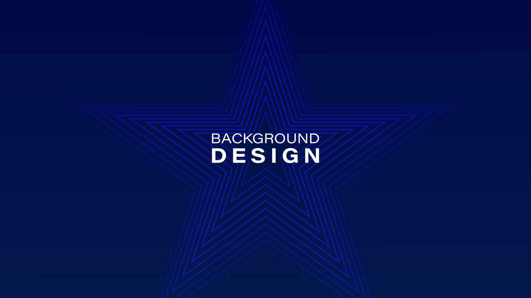 moderno resumen azul degradado estrella líneas bandera antecedentes. brillante estrella líneas diseño elementos. brillante garis estrella efecto futurista tecnología concepto. vector ilustración