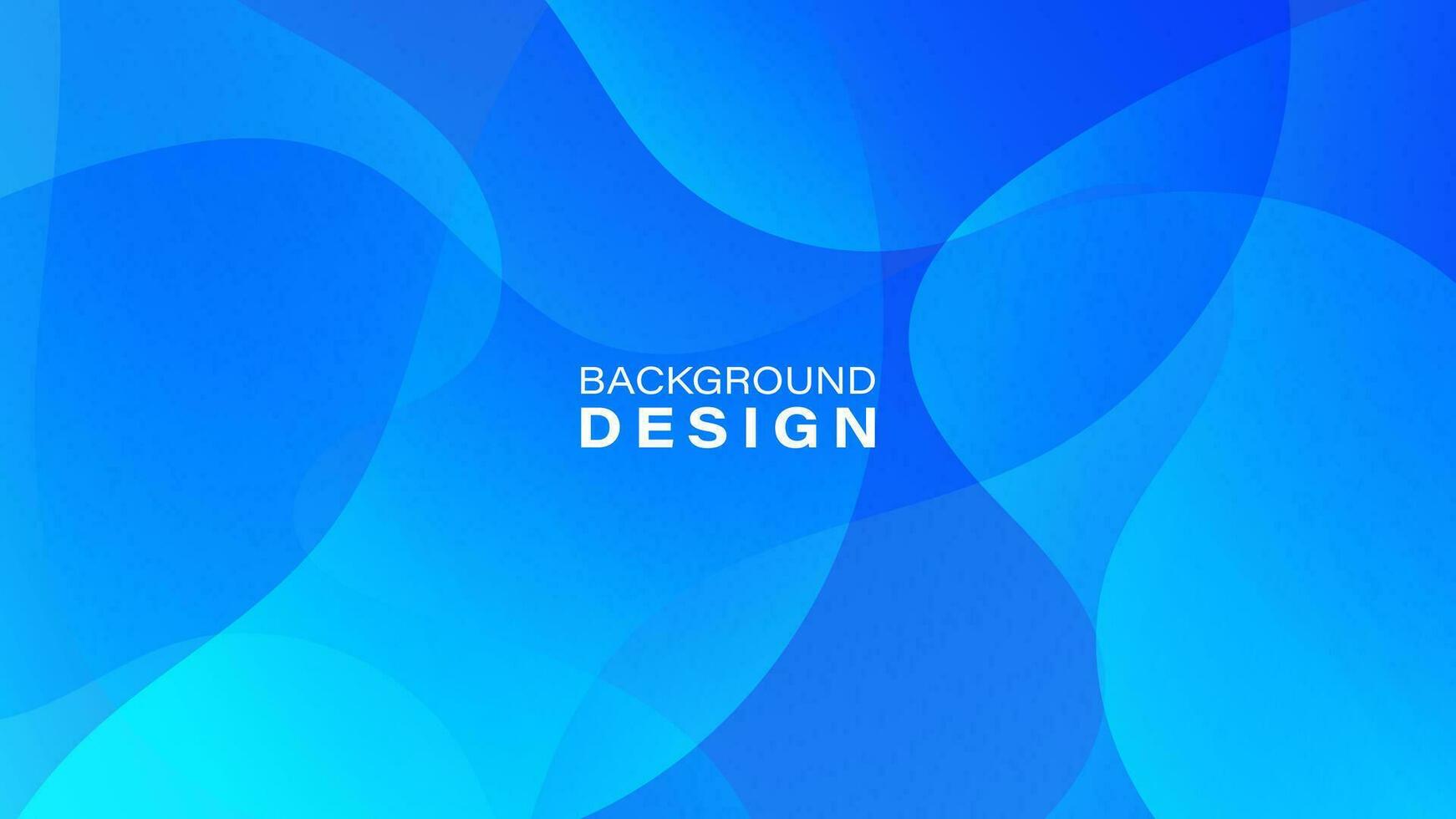 Abstract gradient blue geometric background. Dynamic shape composition. Vector illustration