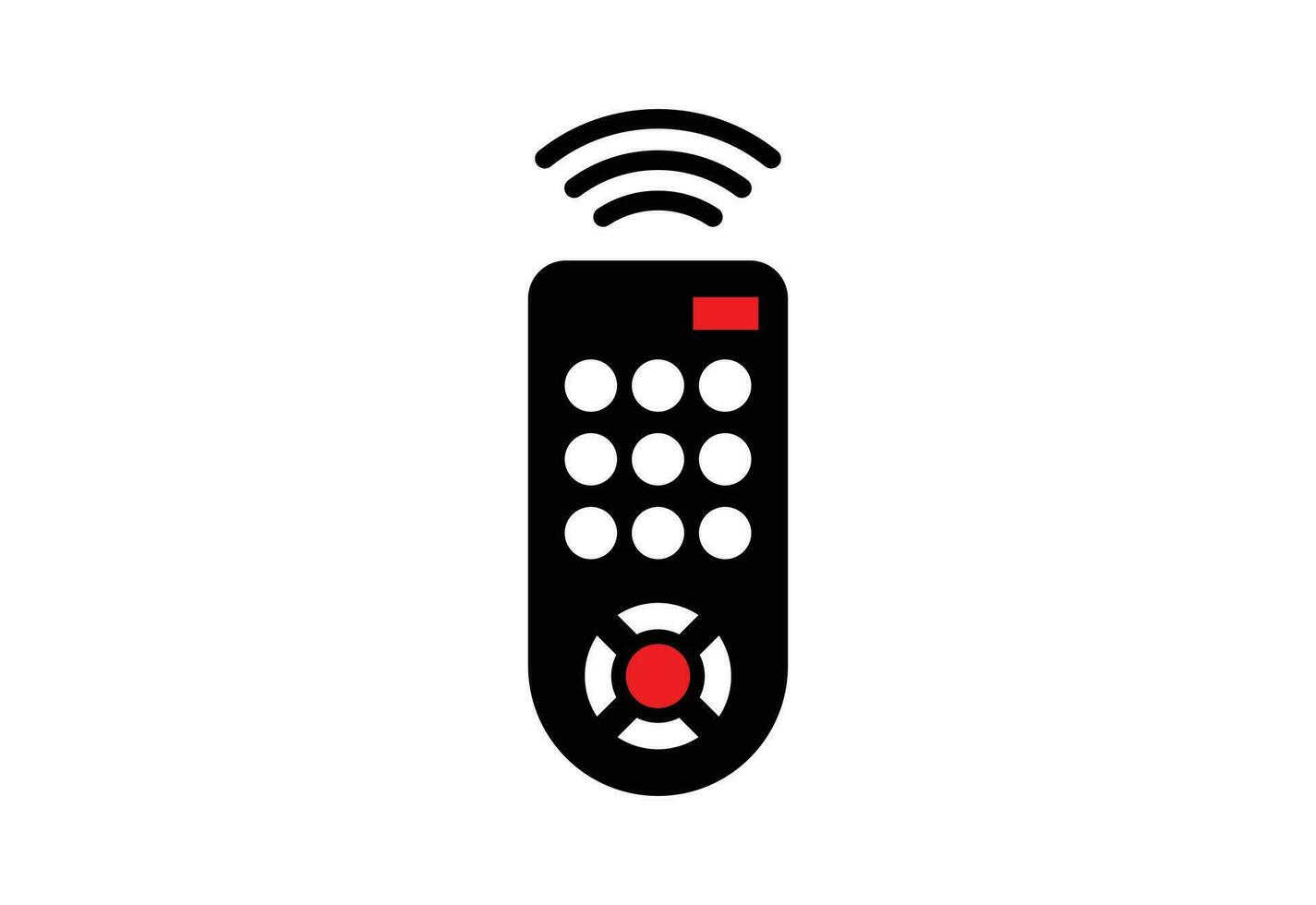 Creative Remote logo design, With white background, Vector design concept