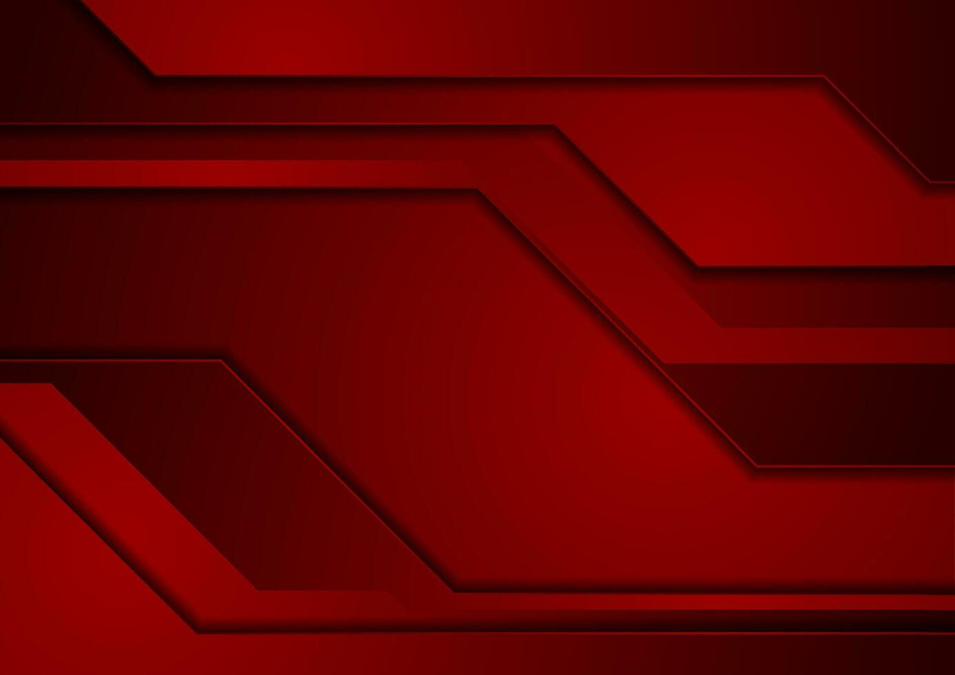 Dark red abstract corporate material background vector