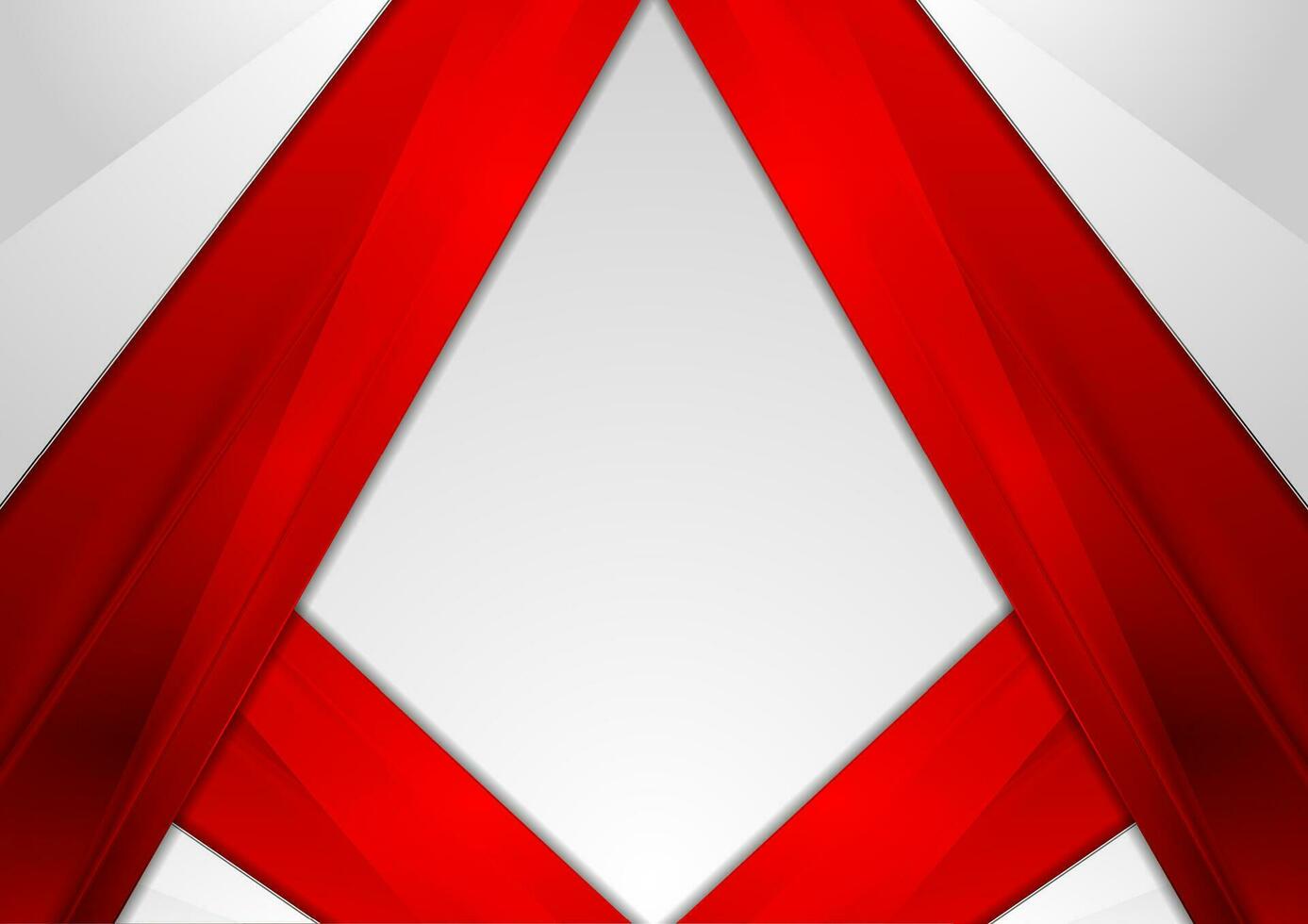 Abstract red modern tech corporate background vector