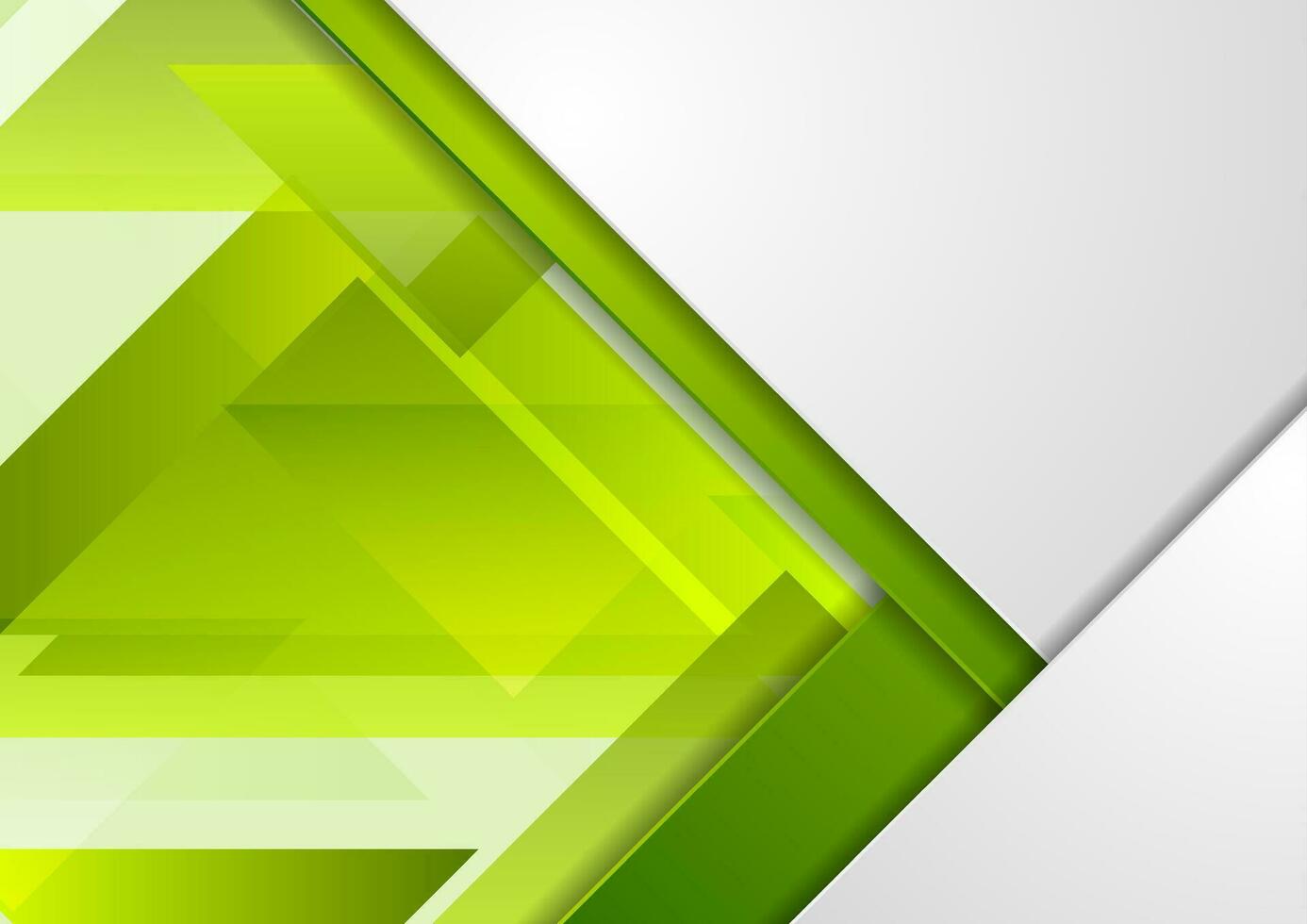 Bright green tech corporate material background vector