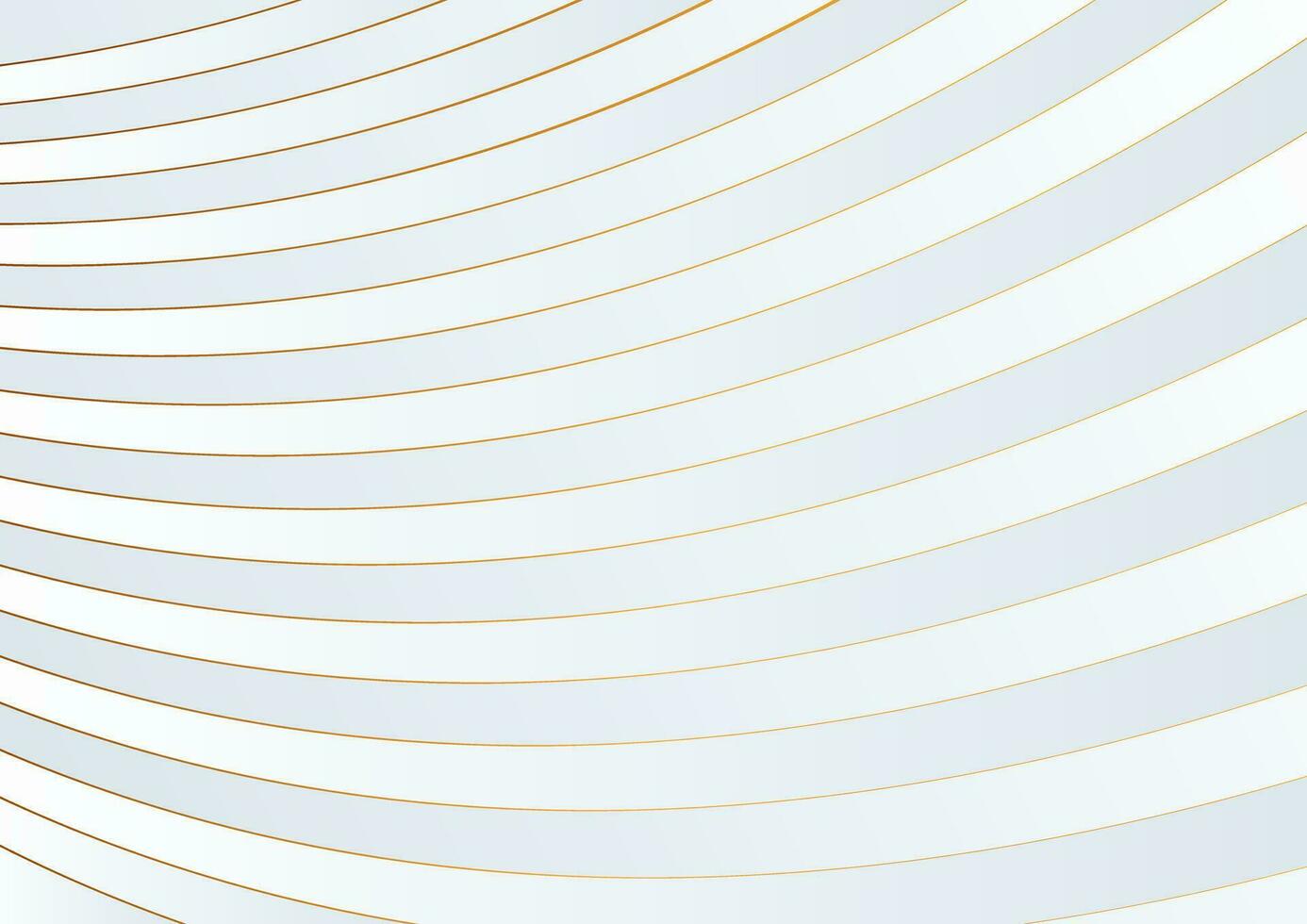Light blue waves and bronze outlines background vector