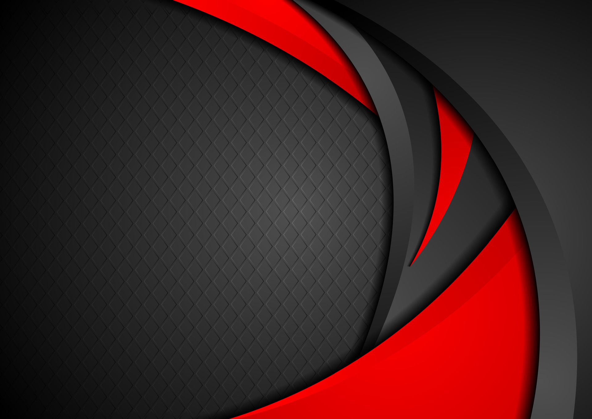 Red and black abstract waves vector background 25264153 Vector Art at