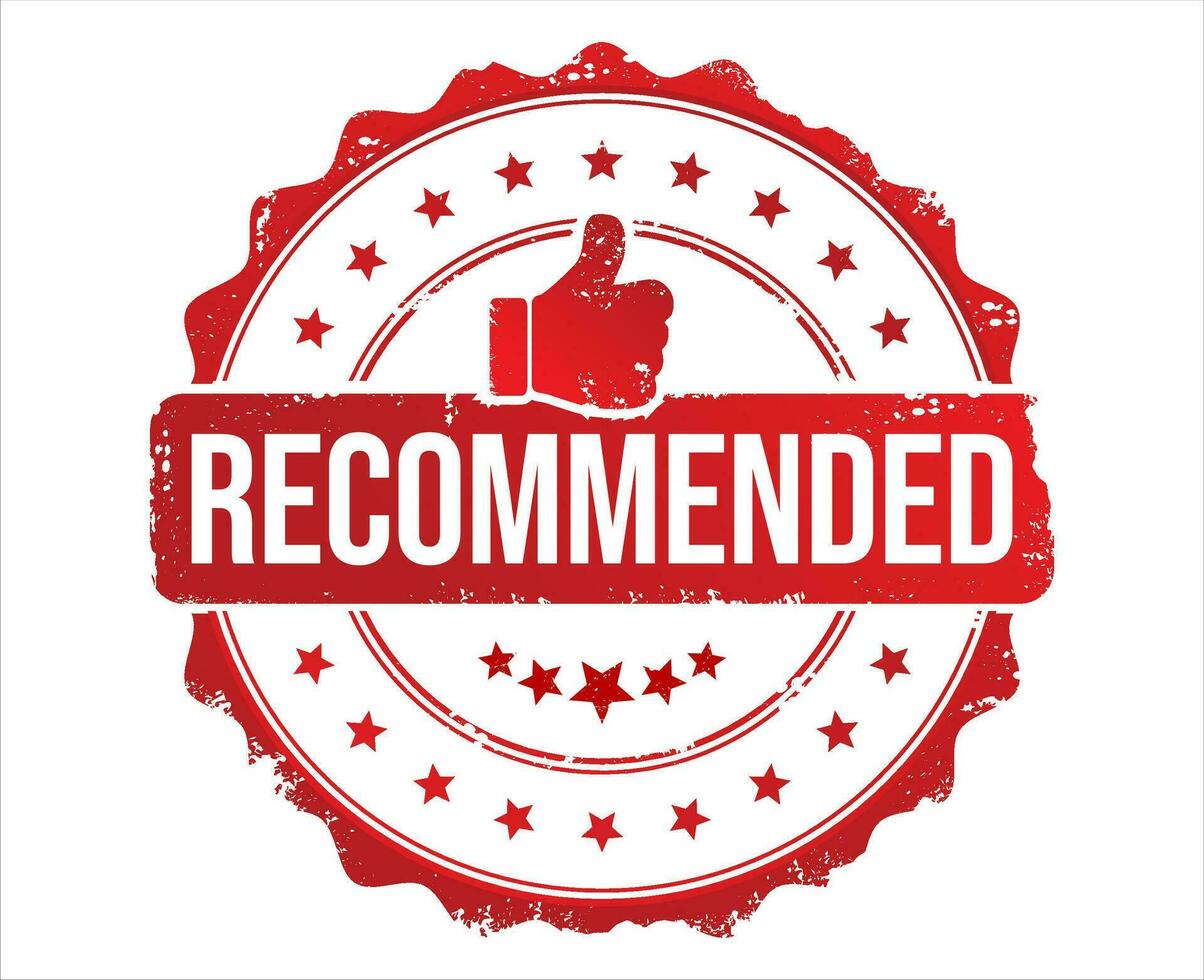 Best Quality Guarantee Red Seal Isolated Vector on white background