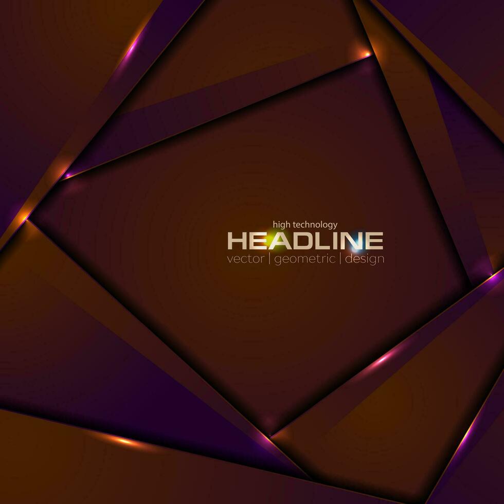 Abstract shiny glowing vector corporate background