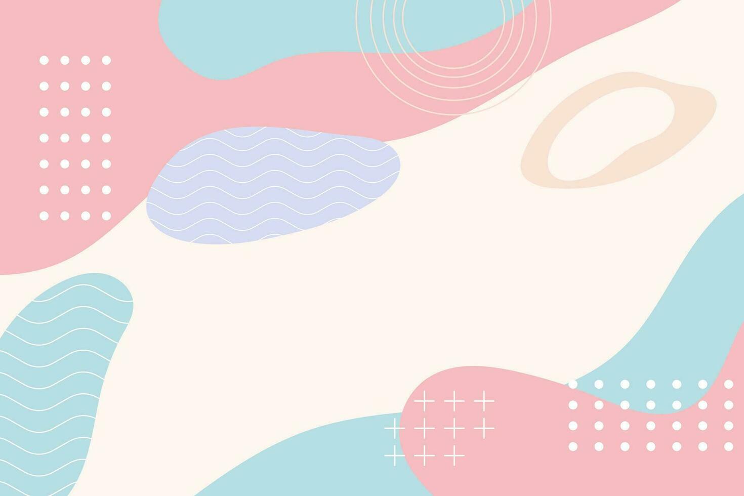 Colorful abstract background in flat design vector