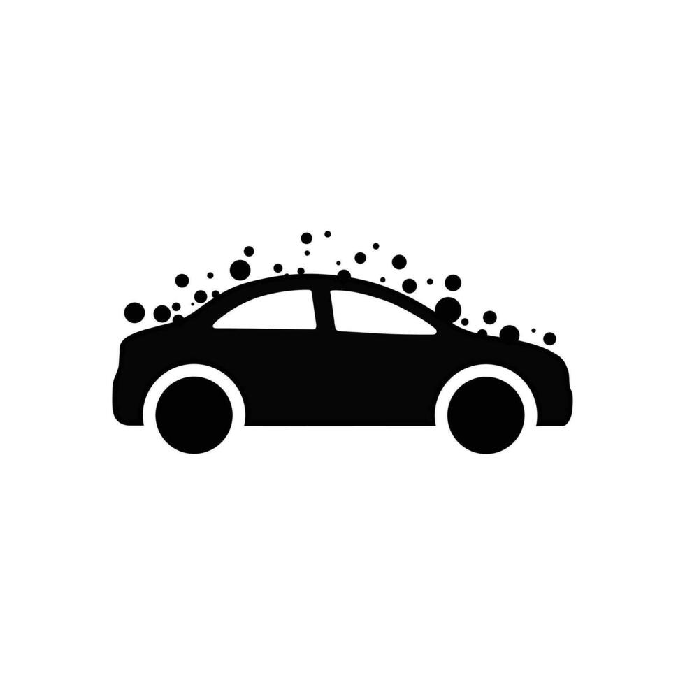 Car Wash icon. Automatic car wash. Cleaning car vector design. Car Wash simple sign. Car Wash icon design illustration. Car Washing and cleaning.