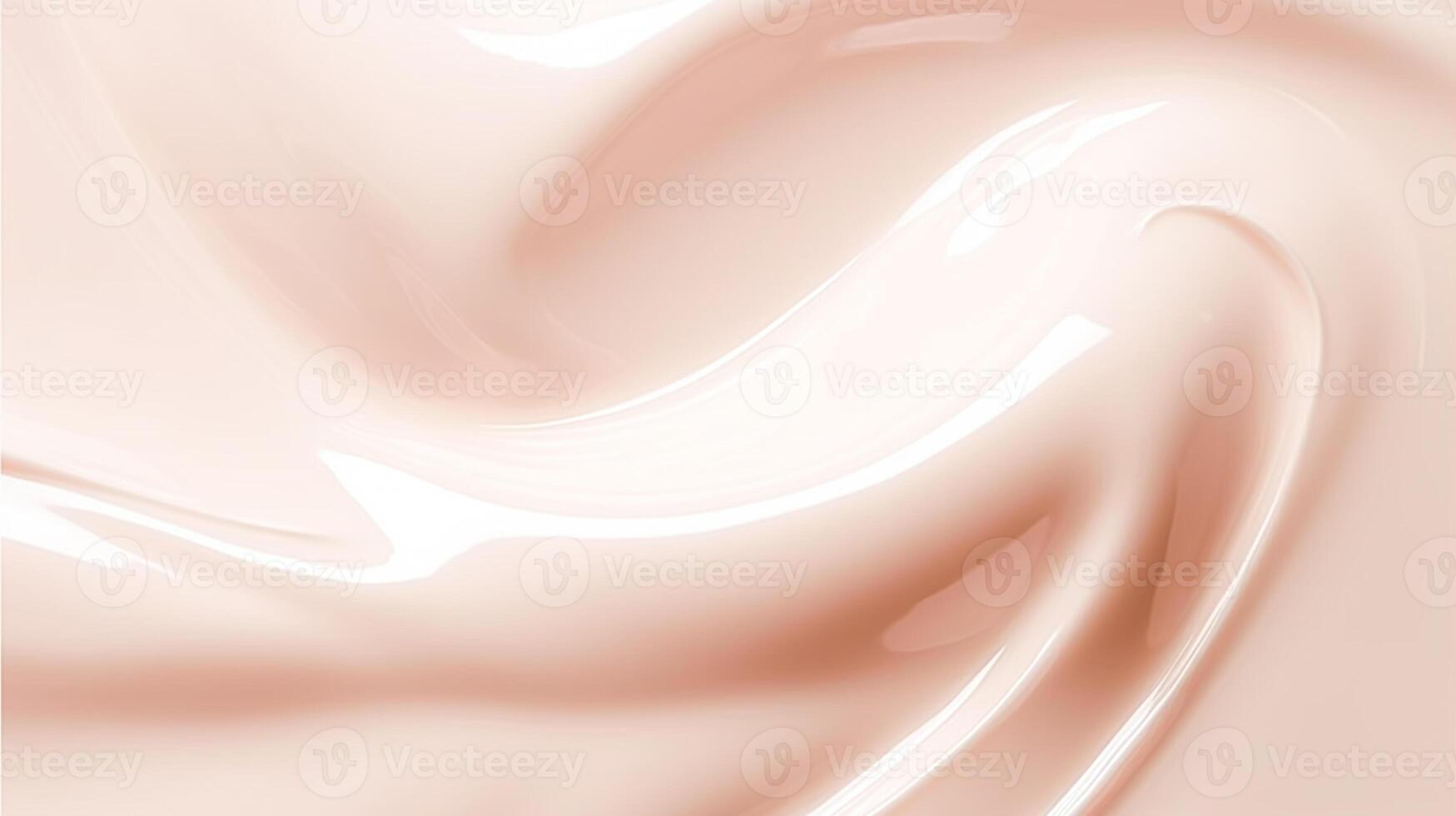 Skincare, cosmetics and beauty product, blush pink glossy cream lotion texture as abstract background, photo