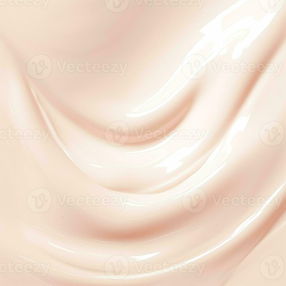 Skincare, cosmetics and beauty product, blush pink glossy cream lotion texture as abstract background, generative ai photo