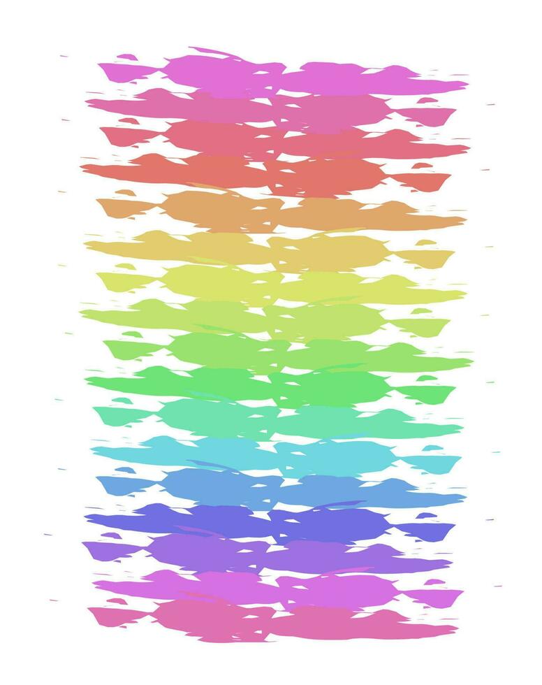 abstract rainbow frame, suitable for social media vector