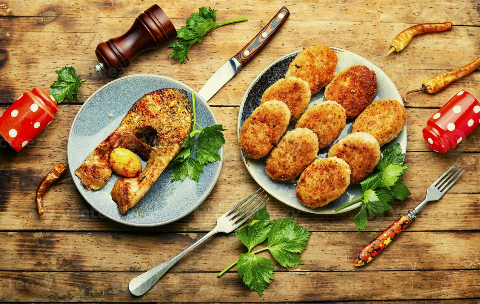 Stock Fish Cutlet