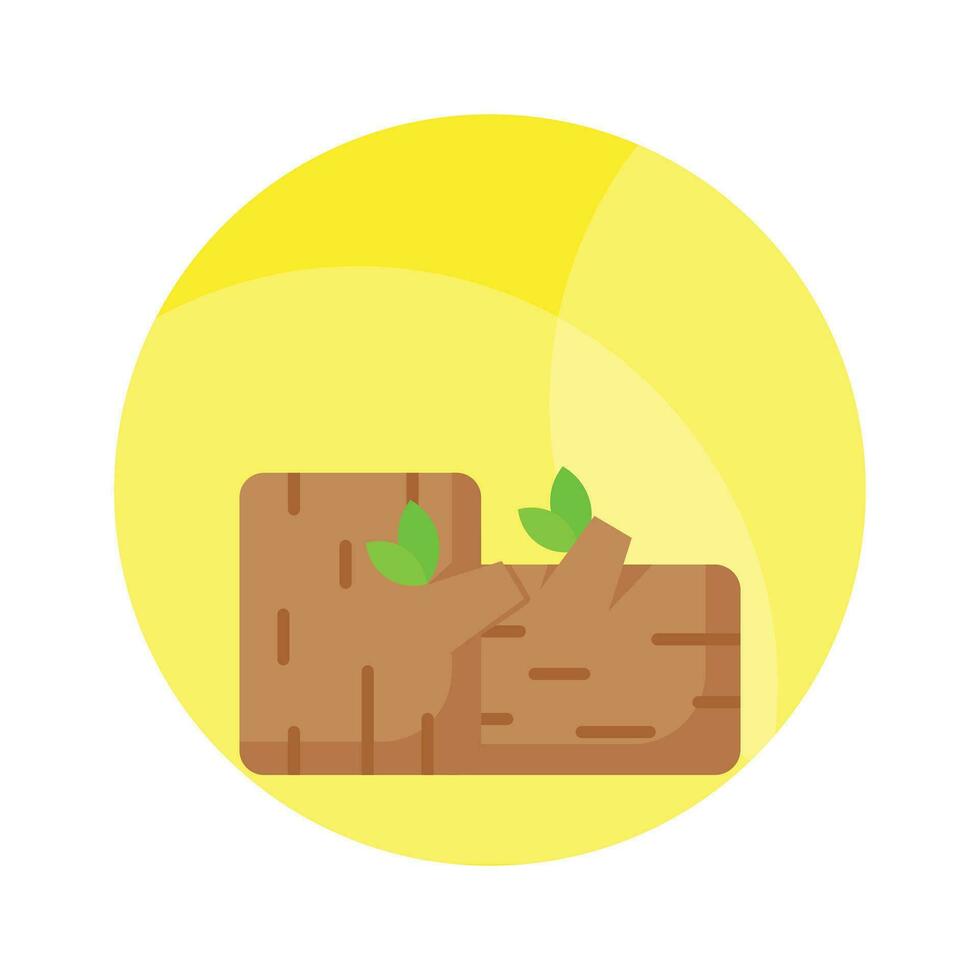 Grab this carefully designed icon of firewood in modern stye, ready to use icon vector