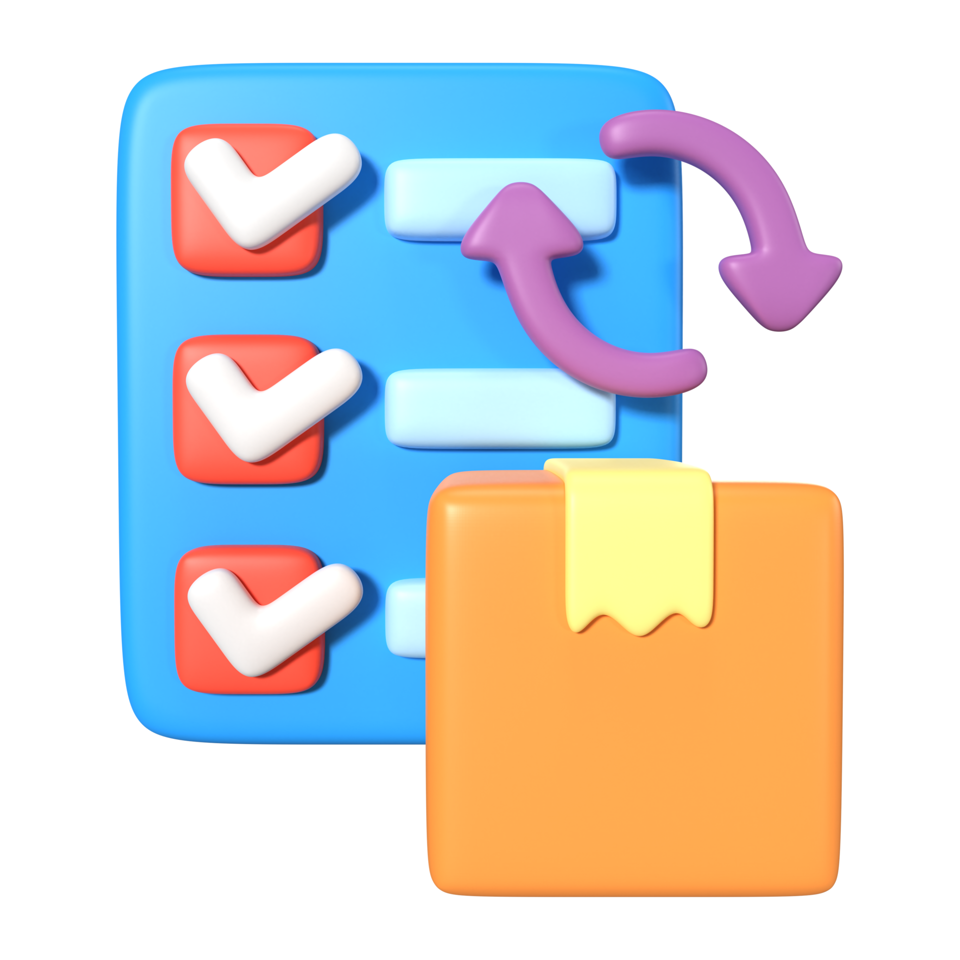 order-processing-3d-illustration-icon-25268205-png