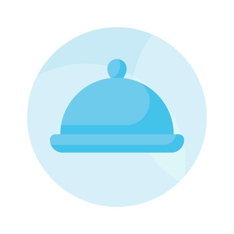 Food service vector design in modern style, cloche icon easy to use and download