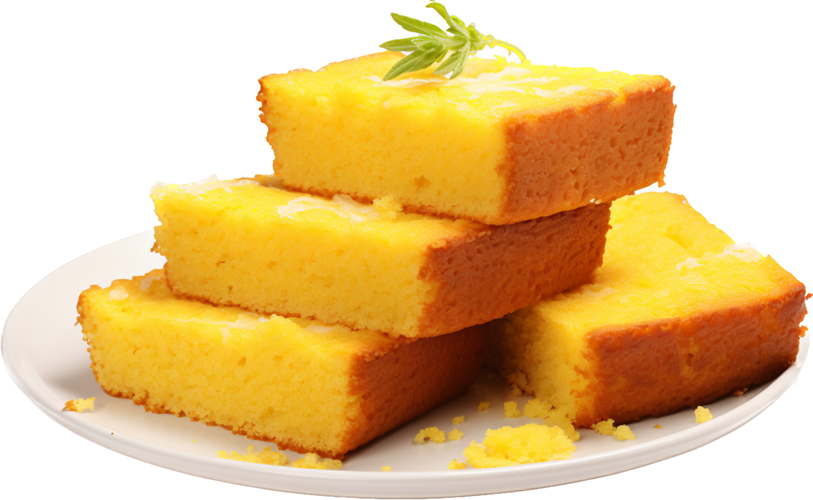 Corn bread with . png