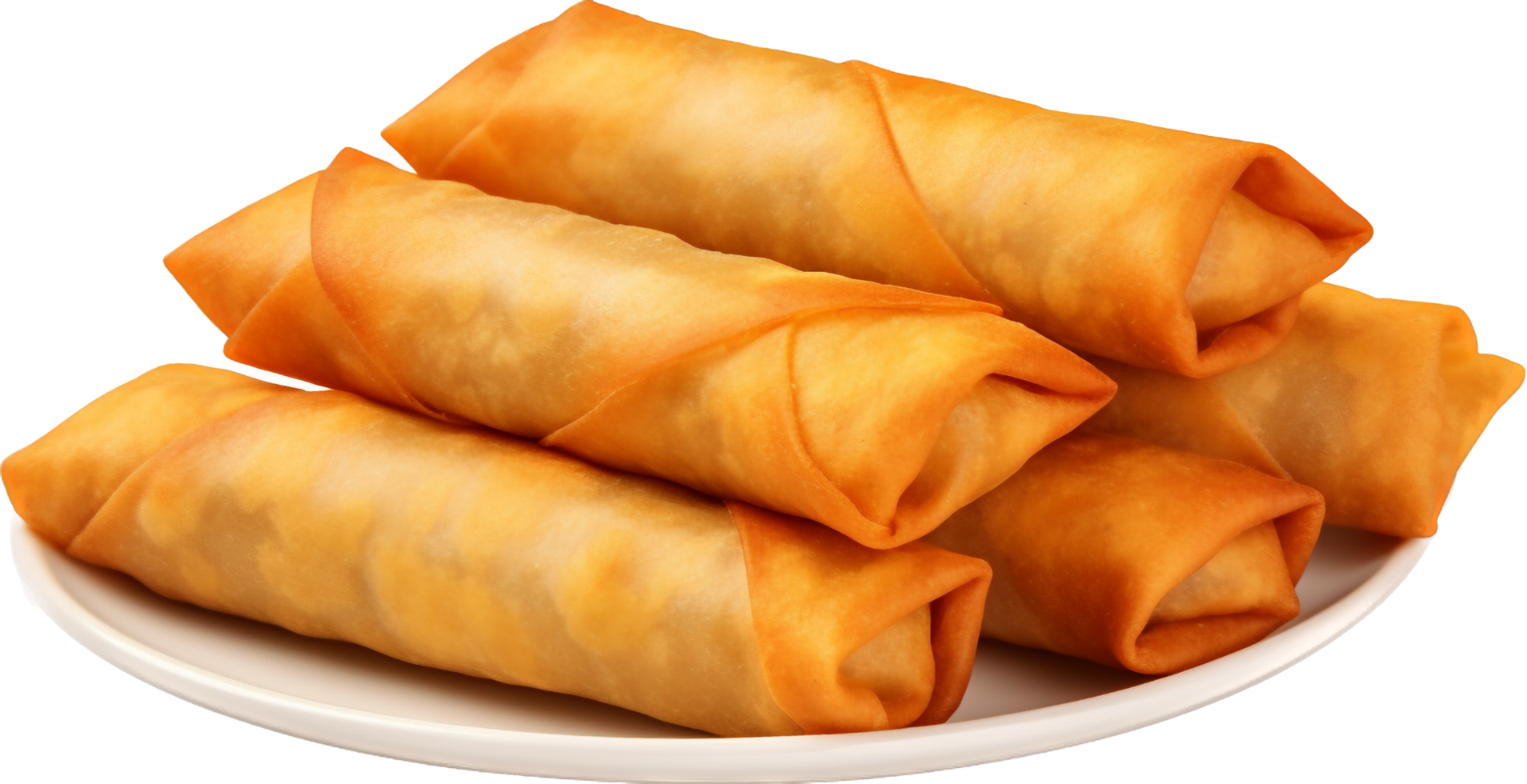 Spring roll png with AI generated.