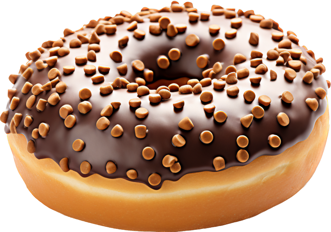 Donut png with AI generated.