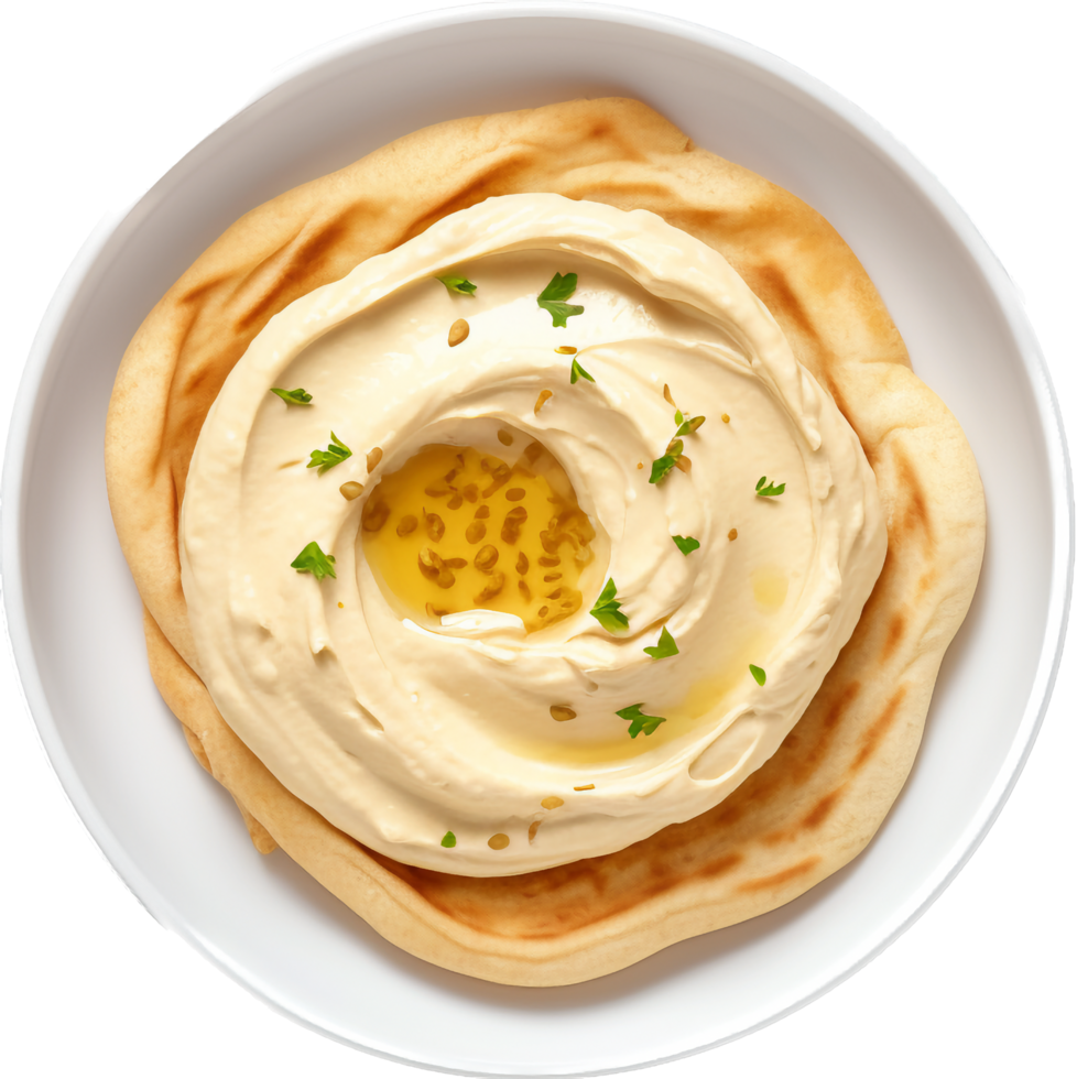 Hummus with . png