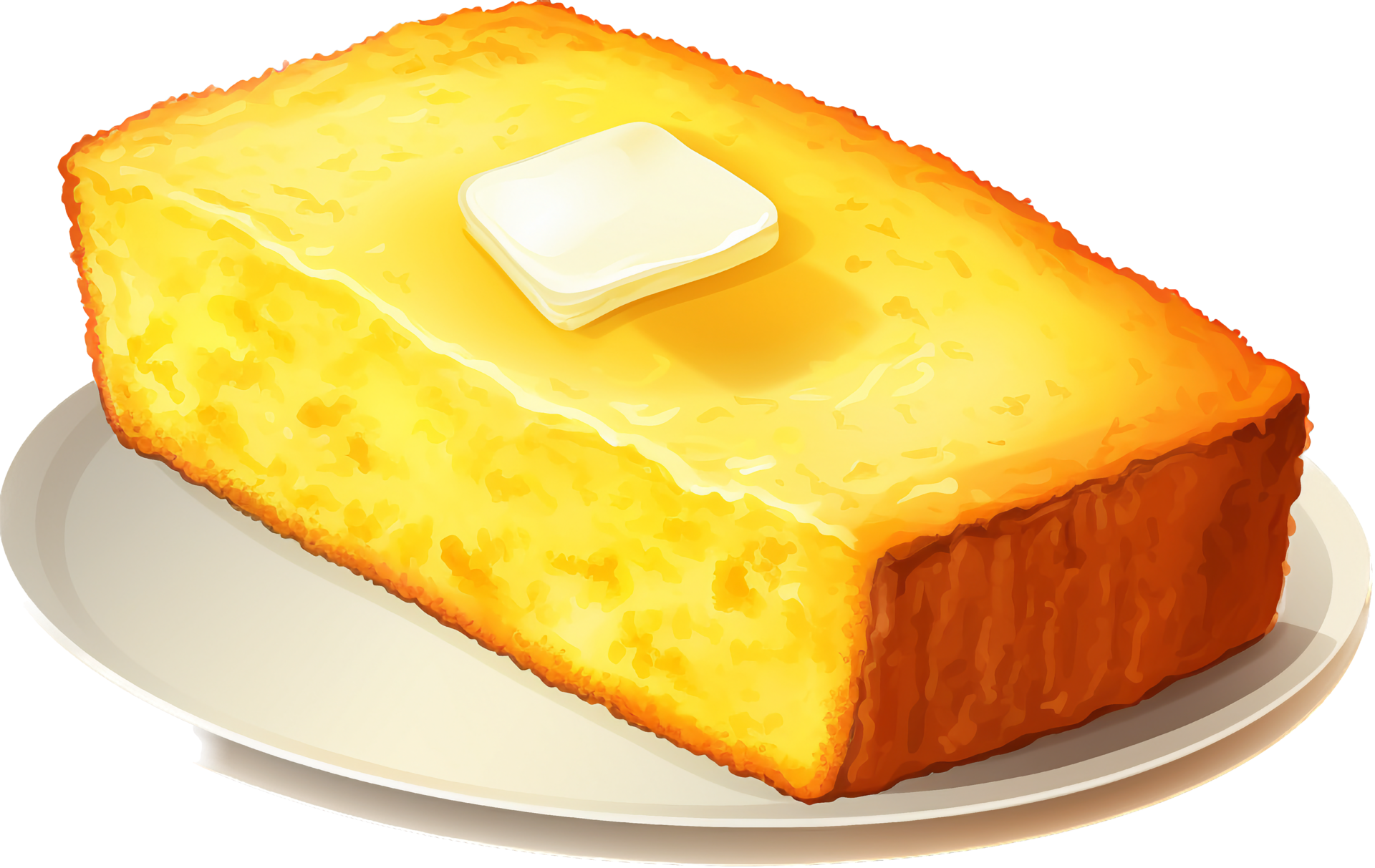 Corn bread with . 25268630 PNG