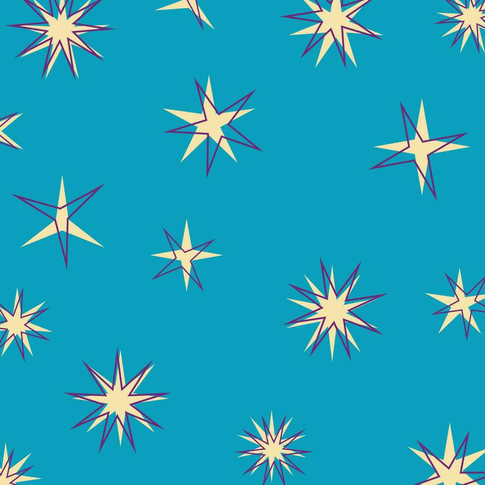 abstract shapes background, star icon pattern with attractive shapes and colors. vector illustration for banners, greeting cards, social media, posters, gift wrapping.