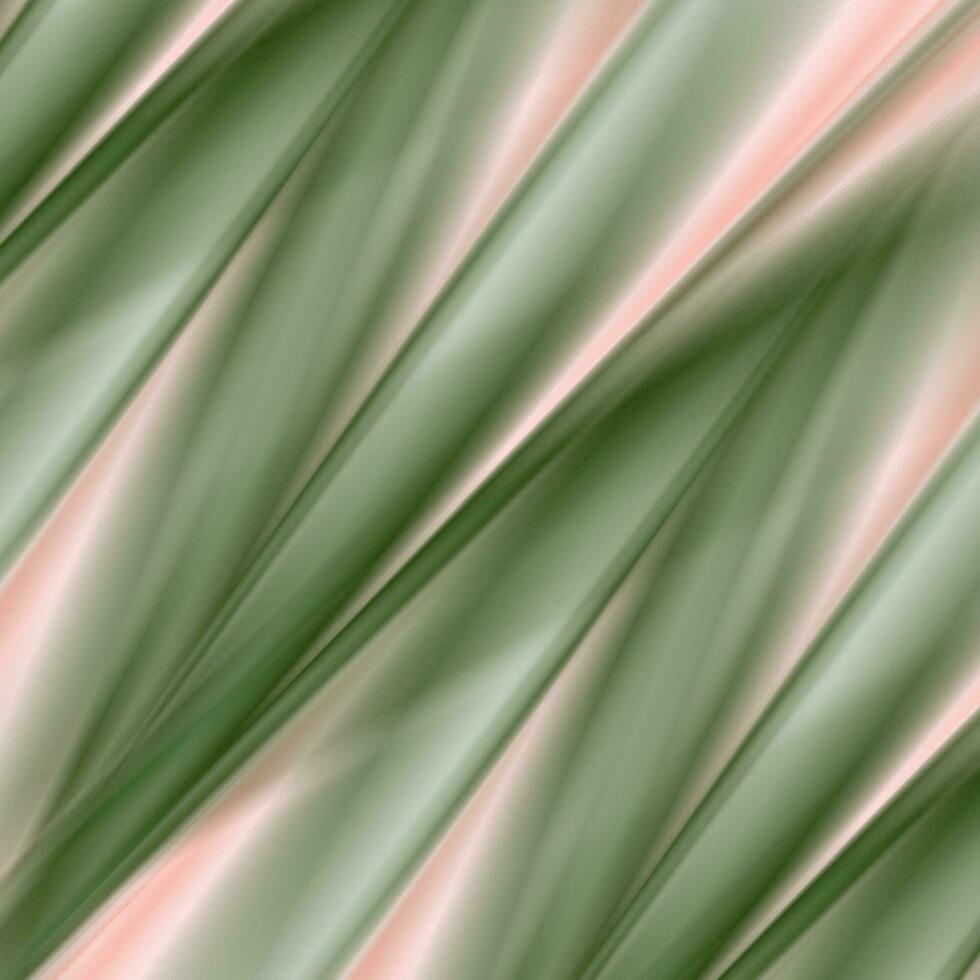 Green and pink smooth stripes abstract background vector