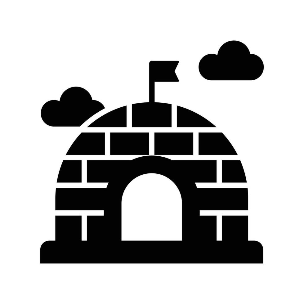 An amazing vector of igloo in modern style, ready to use icon