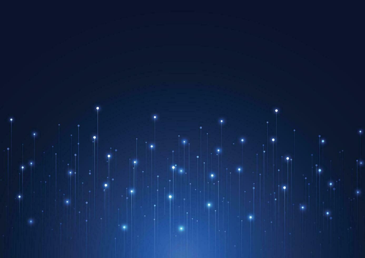 Abstract technology innovation communication concept digital blue design background. Vector illustration