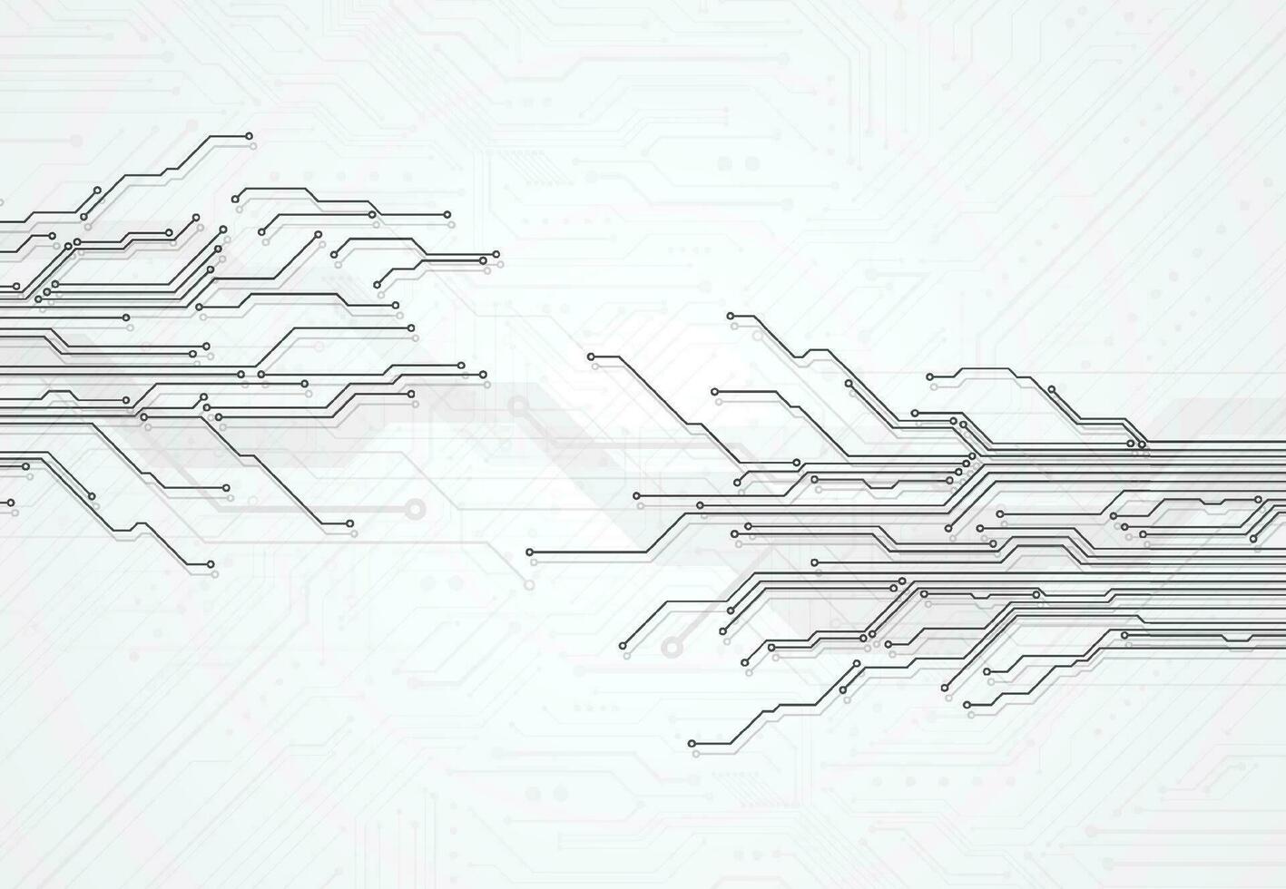 Abstract background with technology circuit board texture. Electronic motherboard illustration. Communication and engineering concept. Vector illustration