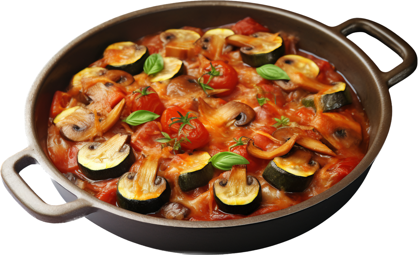 ratatouille PNG met ai gegenereerd.