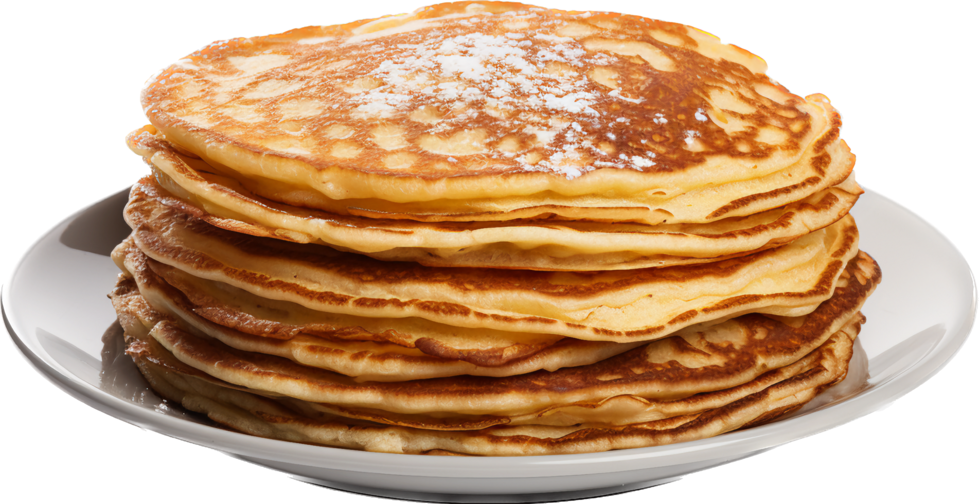 Pancake png with AI generated.