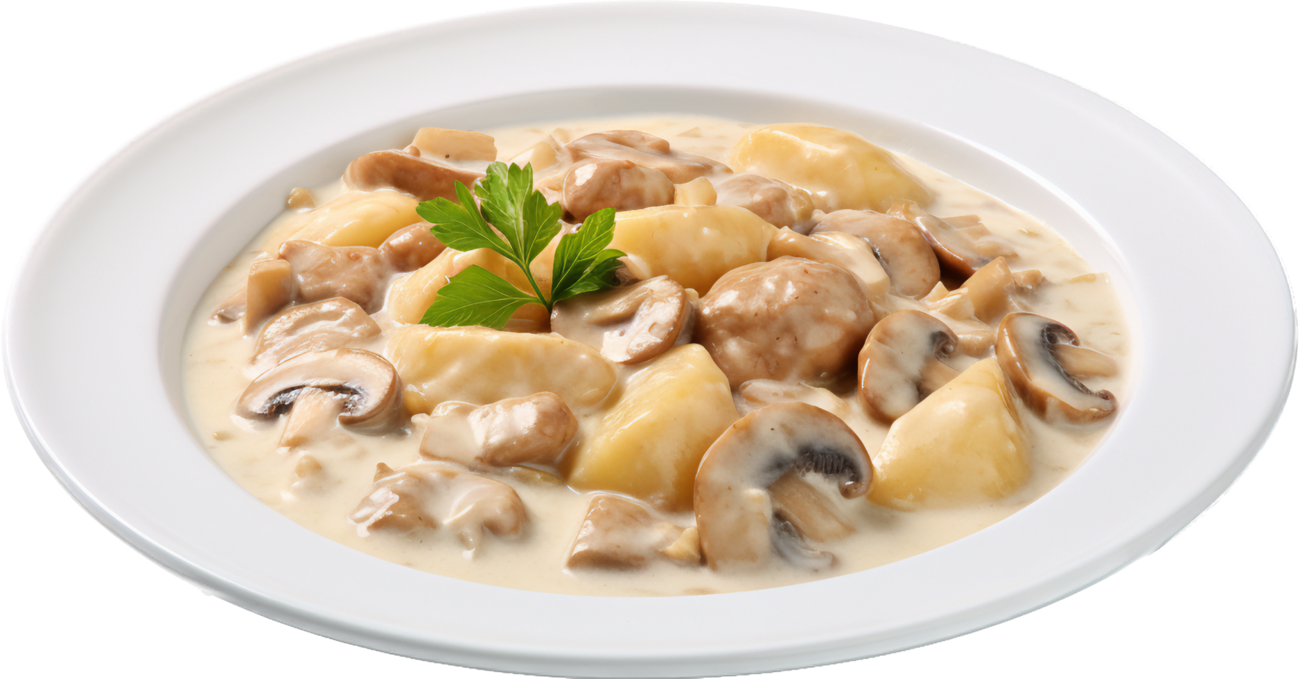 Veal blanquette with . 25269547 PNG