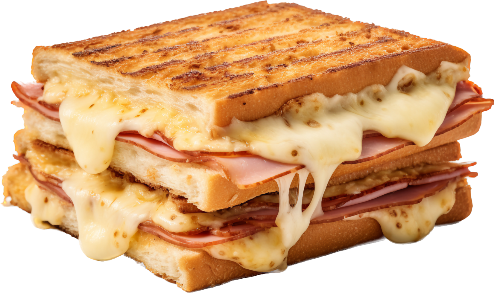 Croque Monsieur png mit ai generiert.