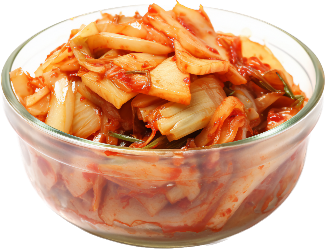 Kimchi png with AI generated.