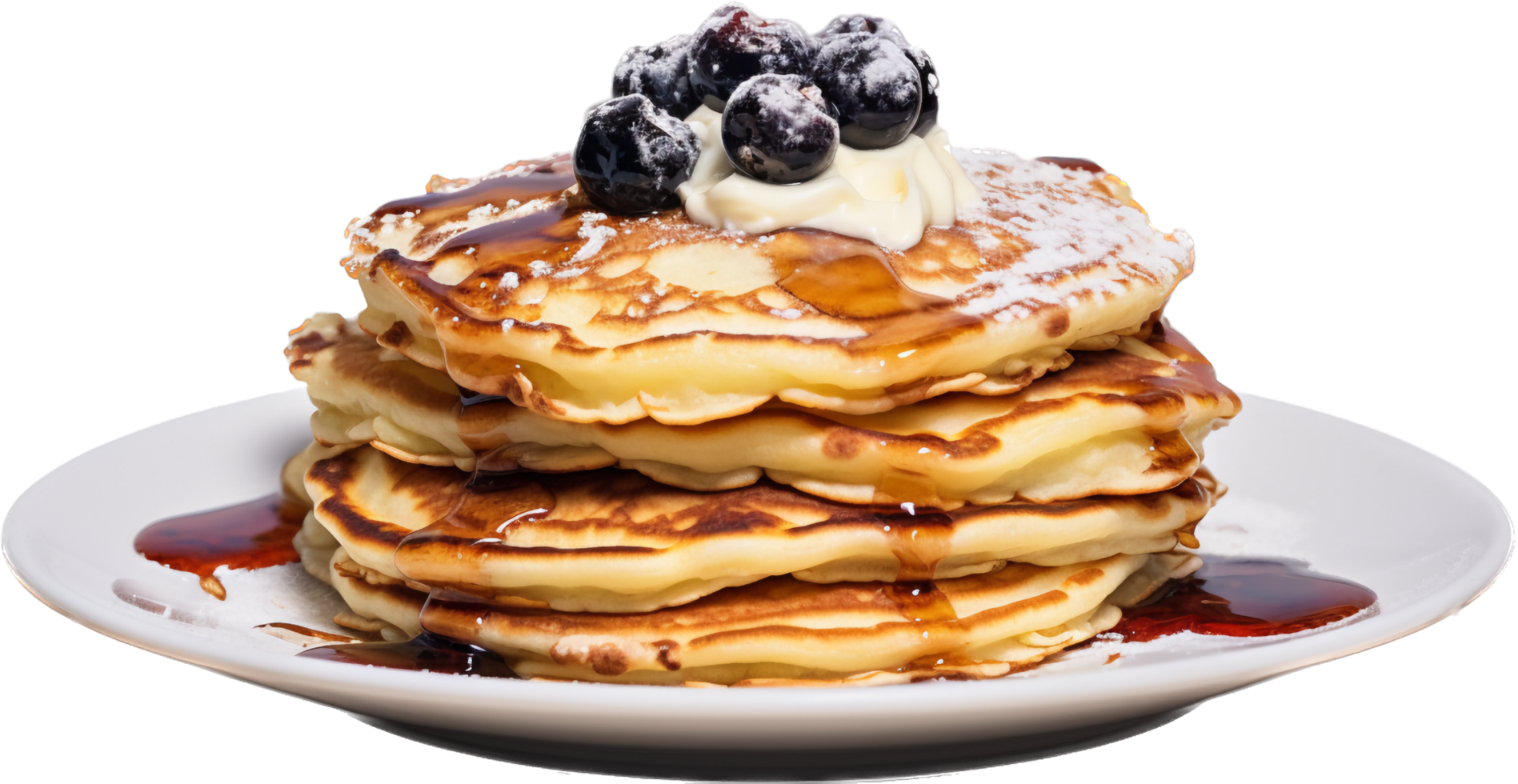 Pancake png with AI generated.