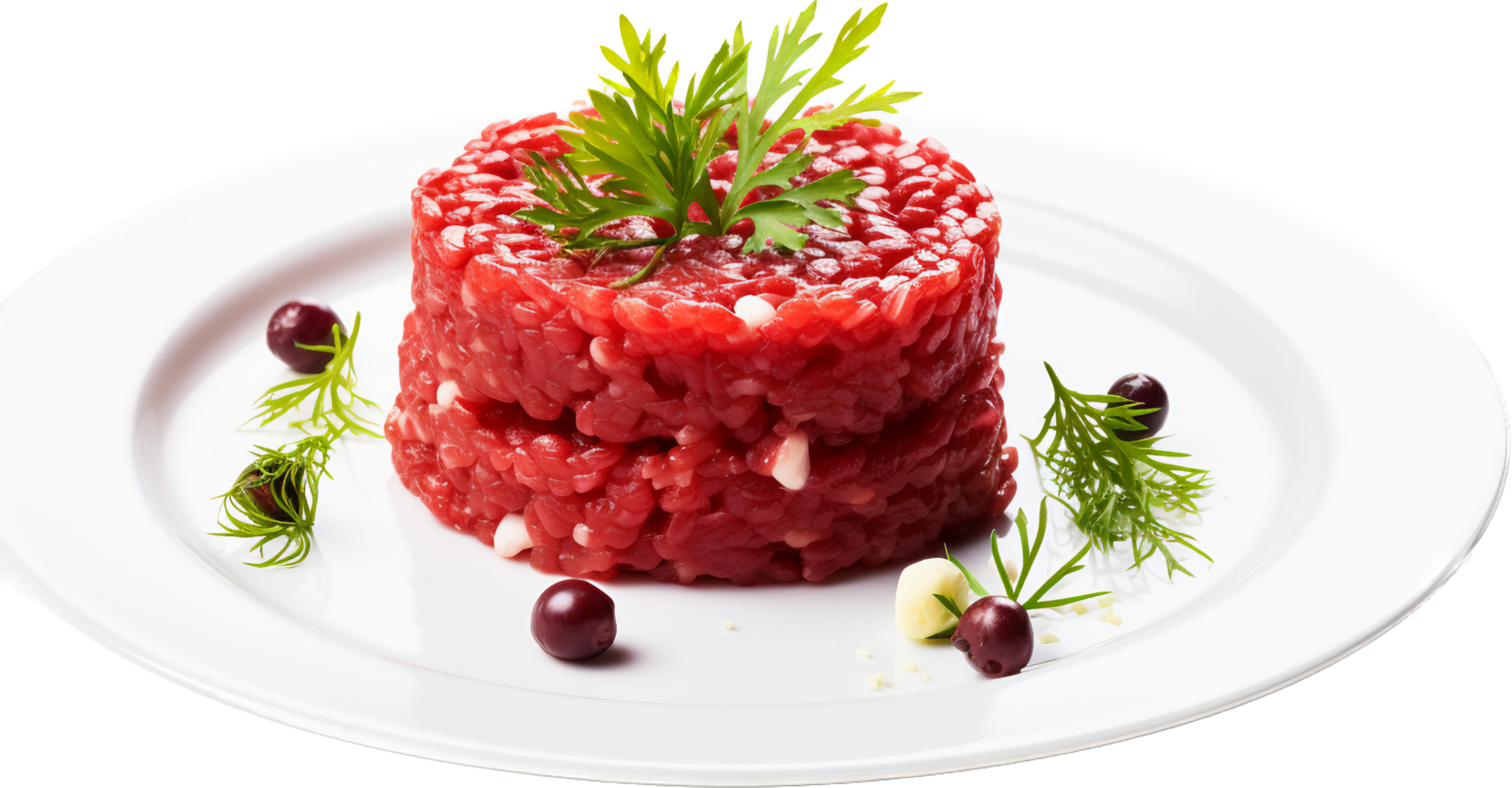 Steak tartare with . 25269593 PNG