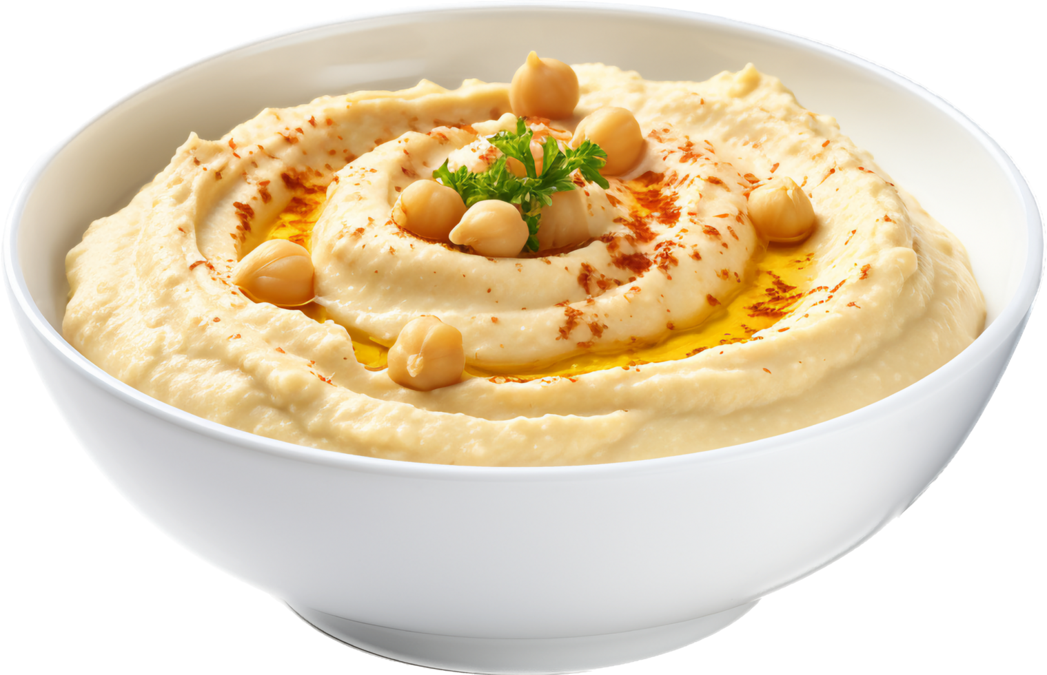 Hummus with . png