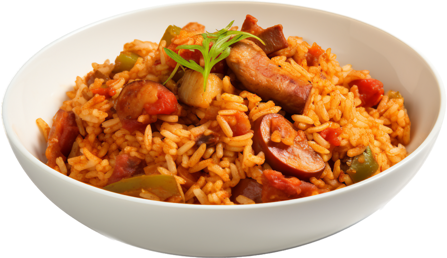 Jambalaya png with AI generated.