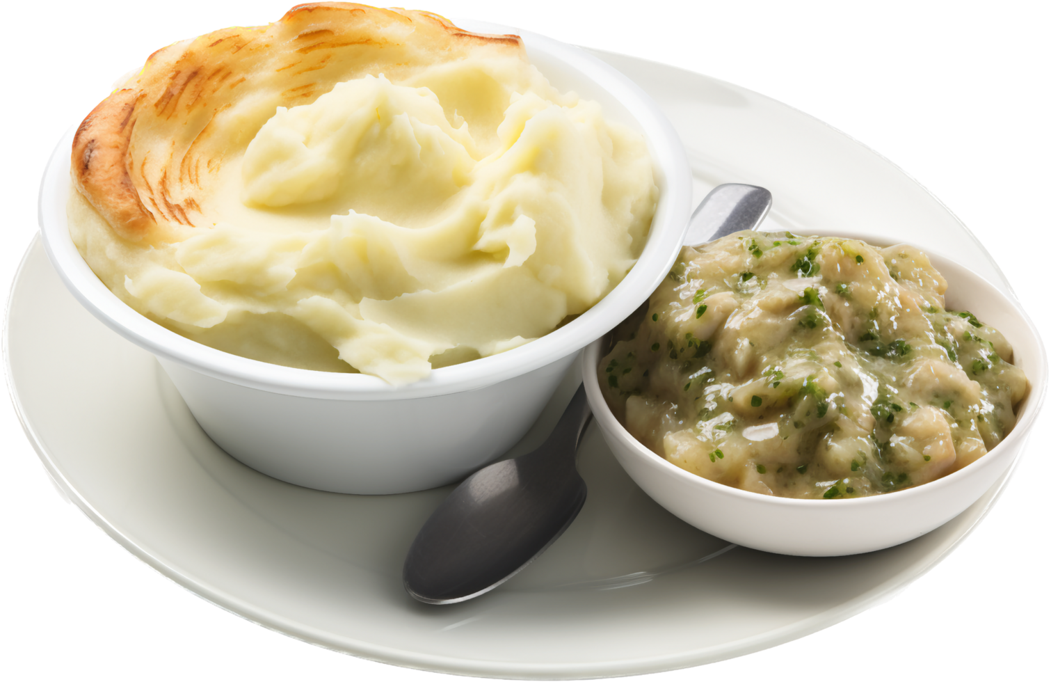 Pie and mash with . png