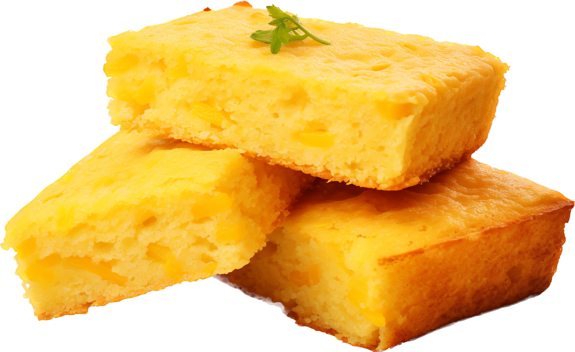 Corn bread with . 25269670 PNG
