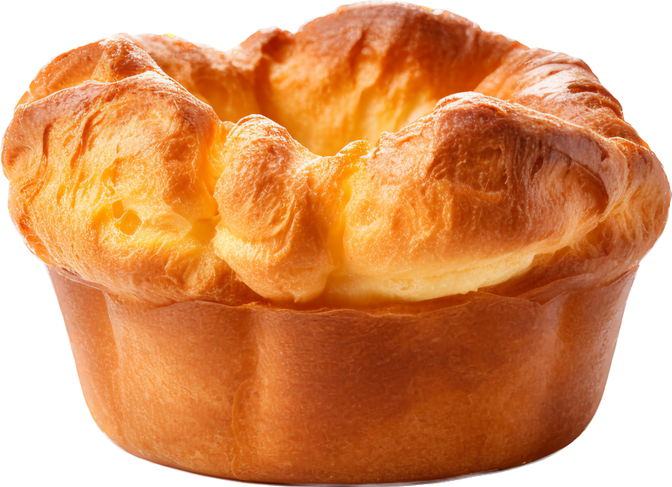 Yorkshire Pudding png with AI generated.