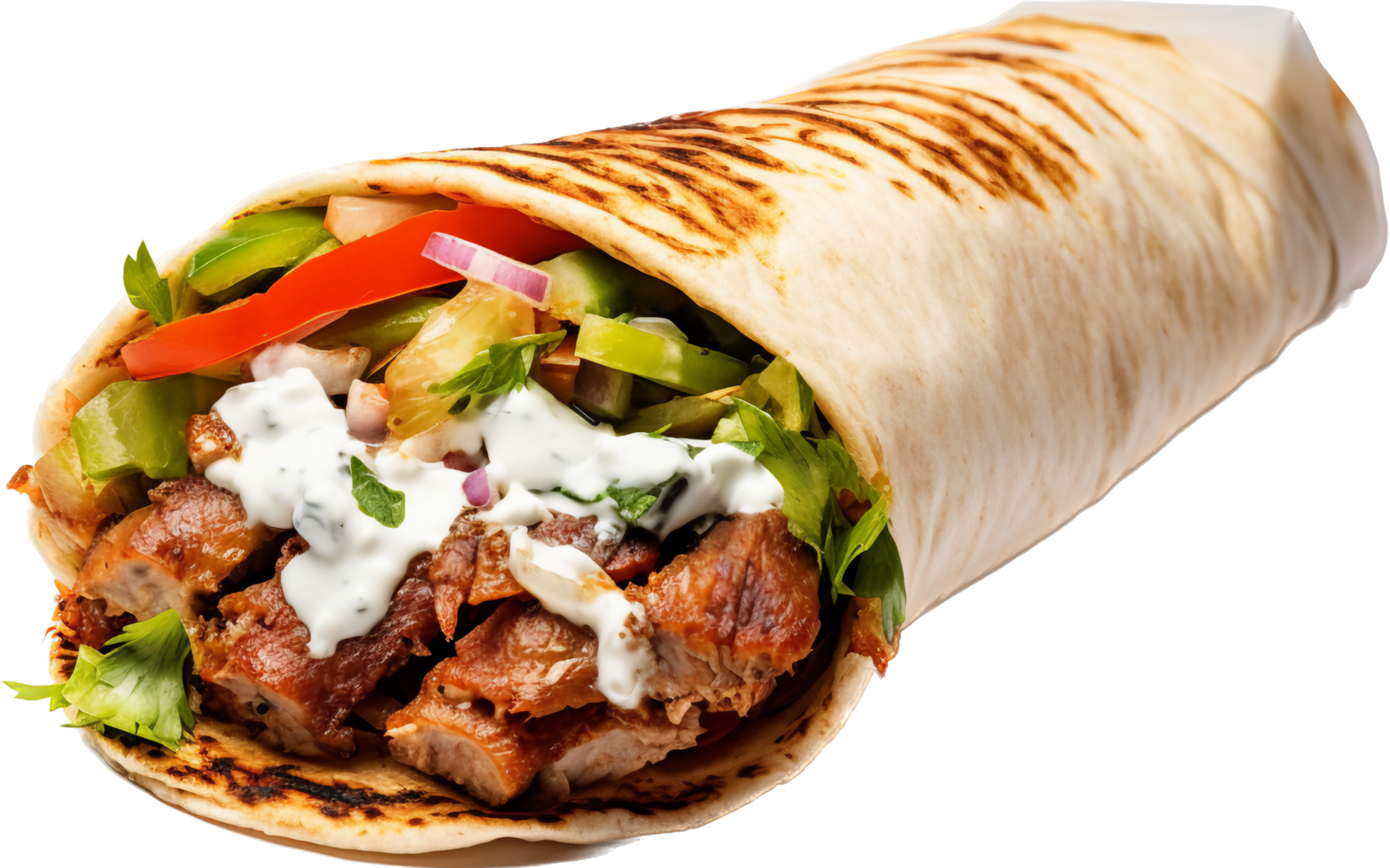 kebab png con ai generato.