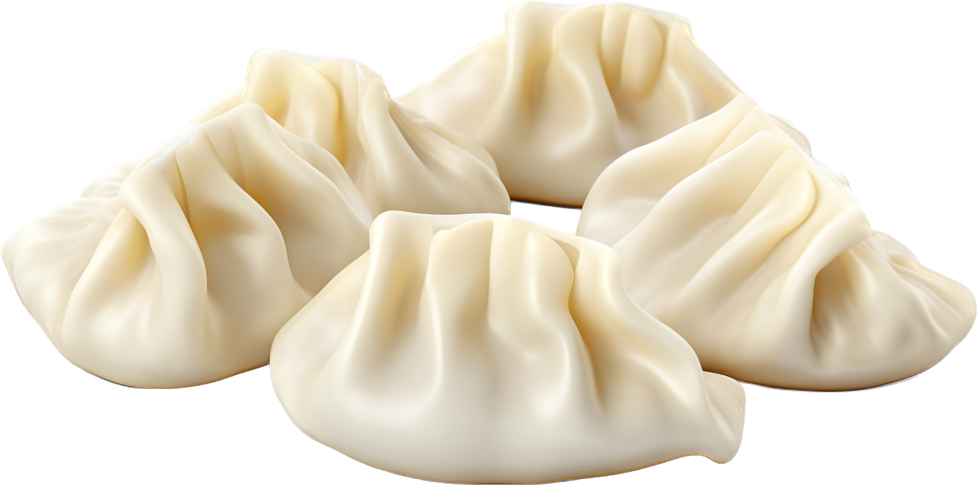 Dumplings png with AI generated.