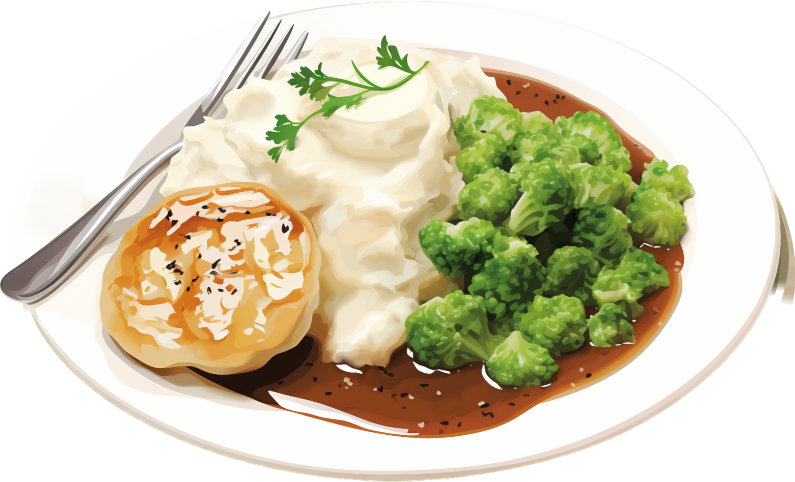 Pie and mash with . png