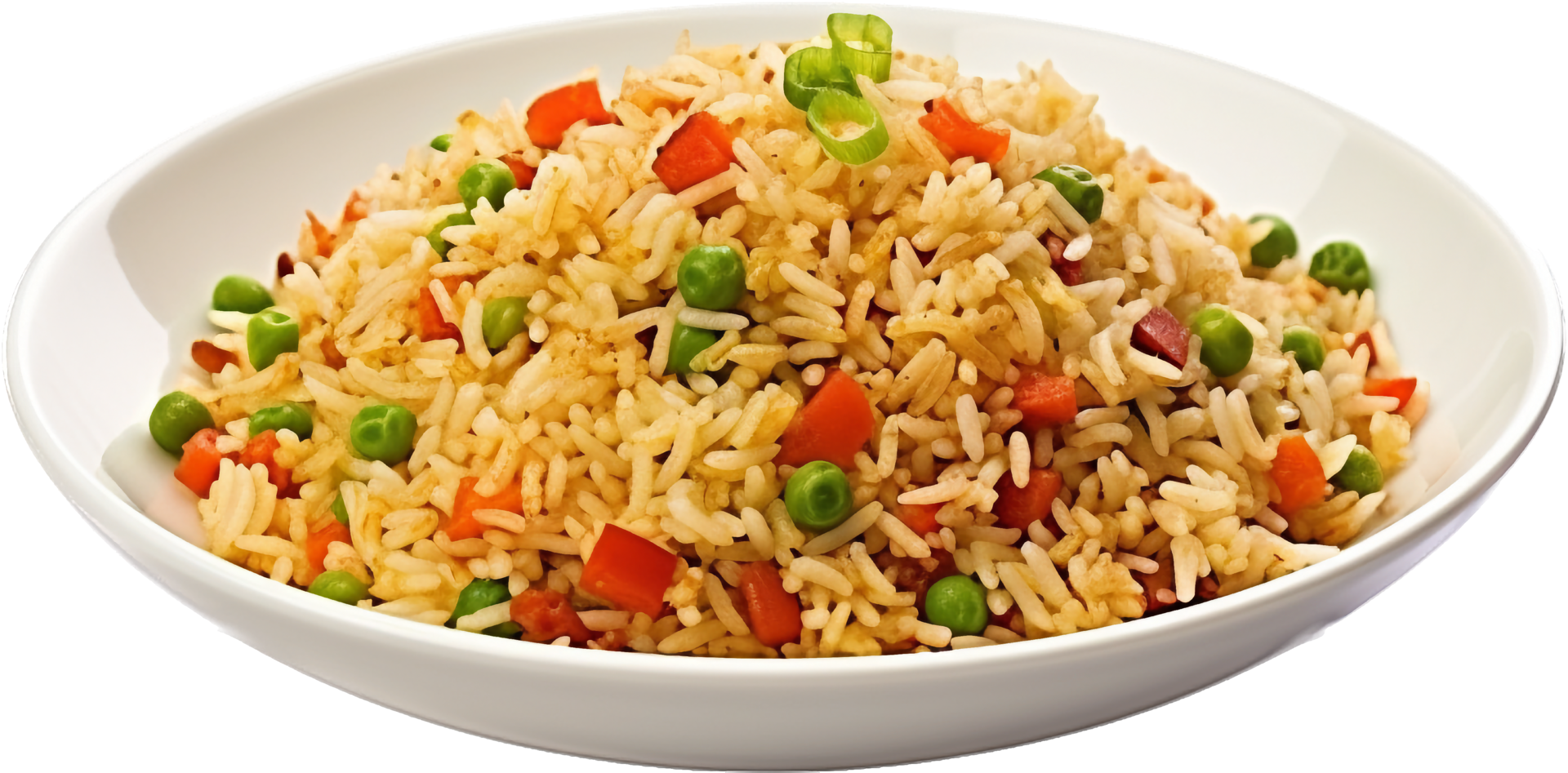 Fried rice png with AI generated.