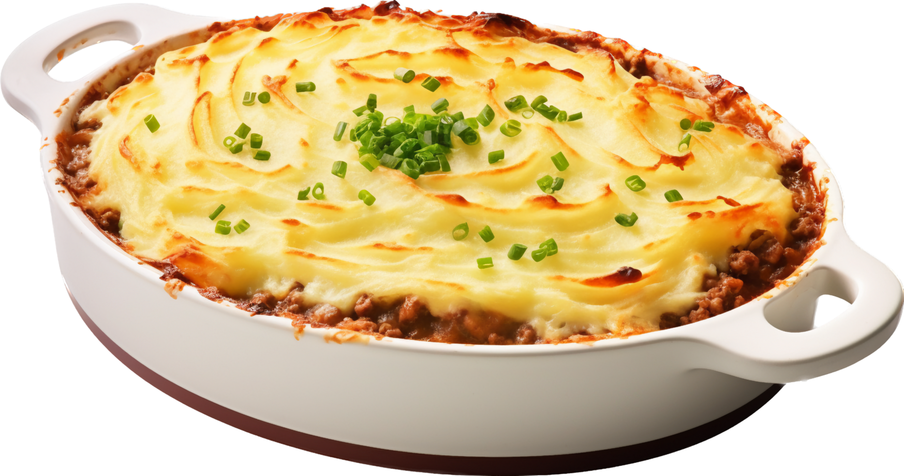 Shepherd pie png with AI generated.