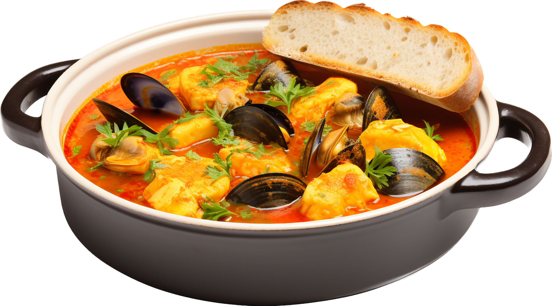 Bouillabaisse png with AI generated. 25269779 PNG