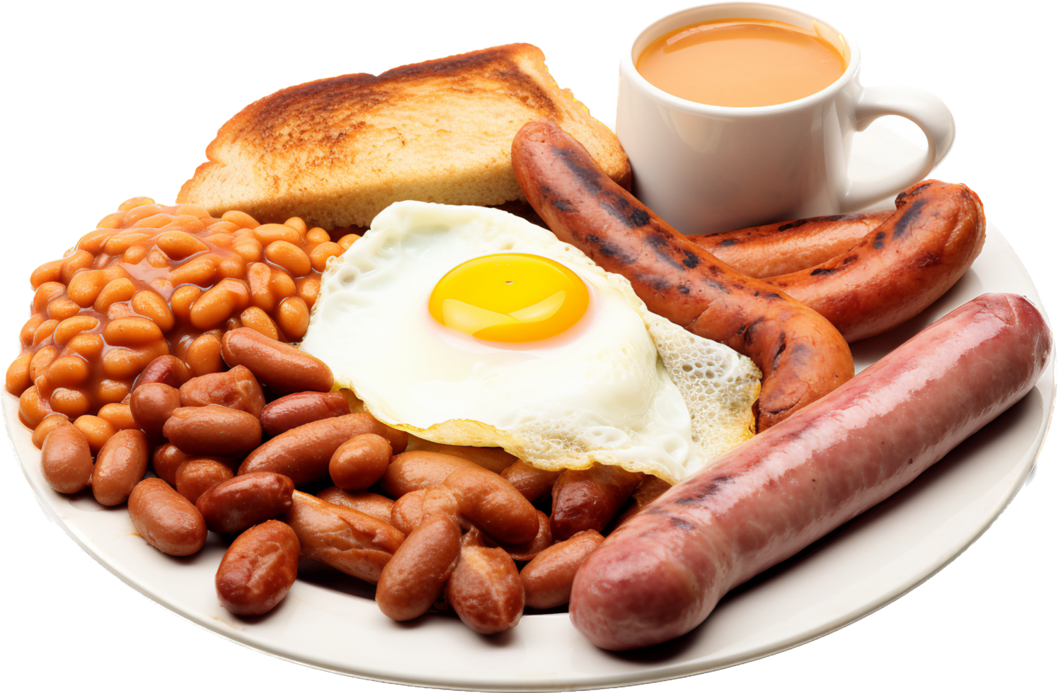 The Full English png with AI generated.