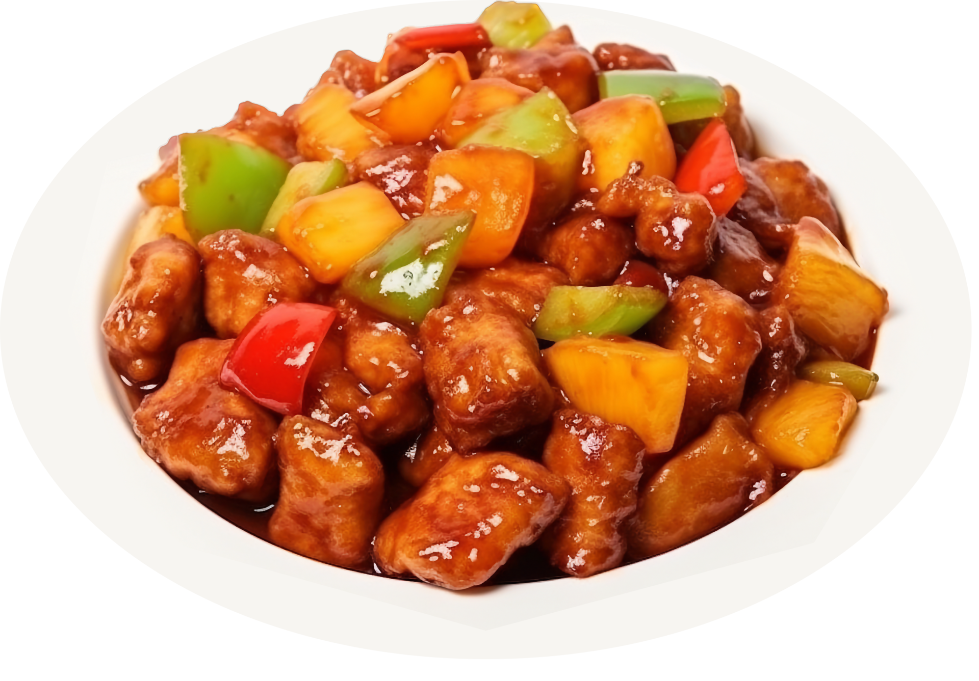 Sweet and sour pork with . 25269801 PNG